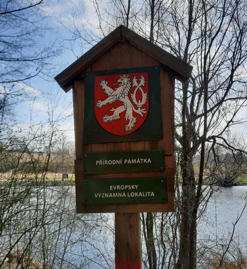 Penzion Zahrada Nad Rekou, Restaurace A Kavarna - Parkovani Gratis Zlatá Koruna Exterior foto